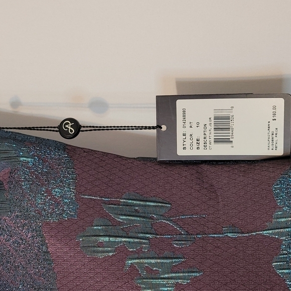 ADRIANNA Papell Flora Jacquard Dress - Picture 5 of 14